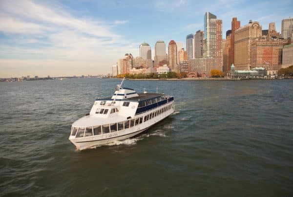 Marco Polo cruises the Hudson