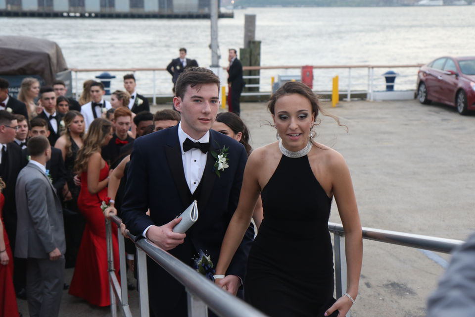 prom on a yacht